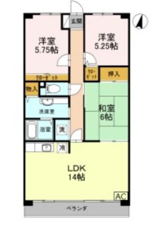 シルトクレーテ青山の物件間取画像